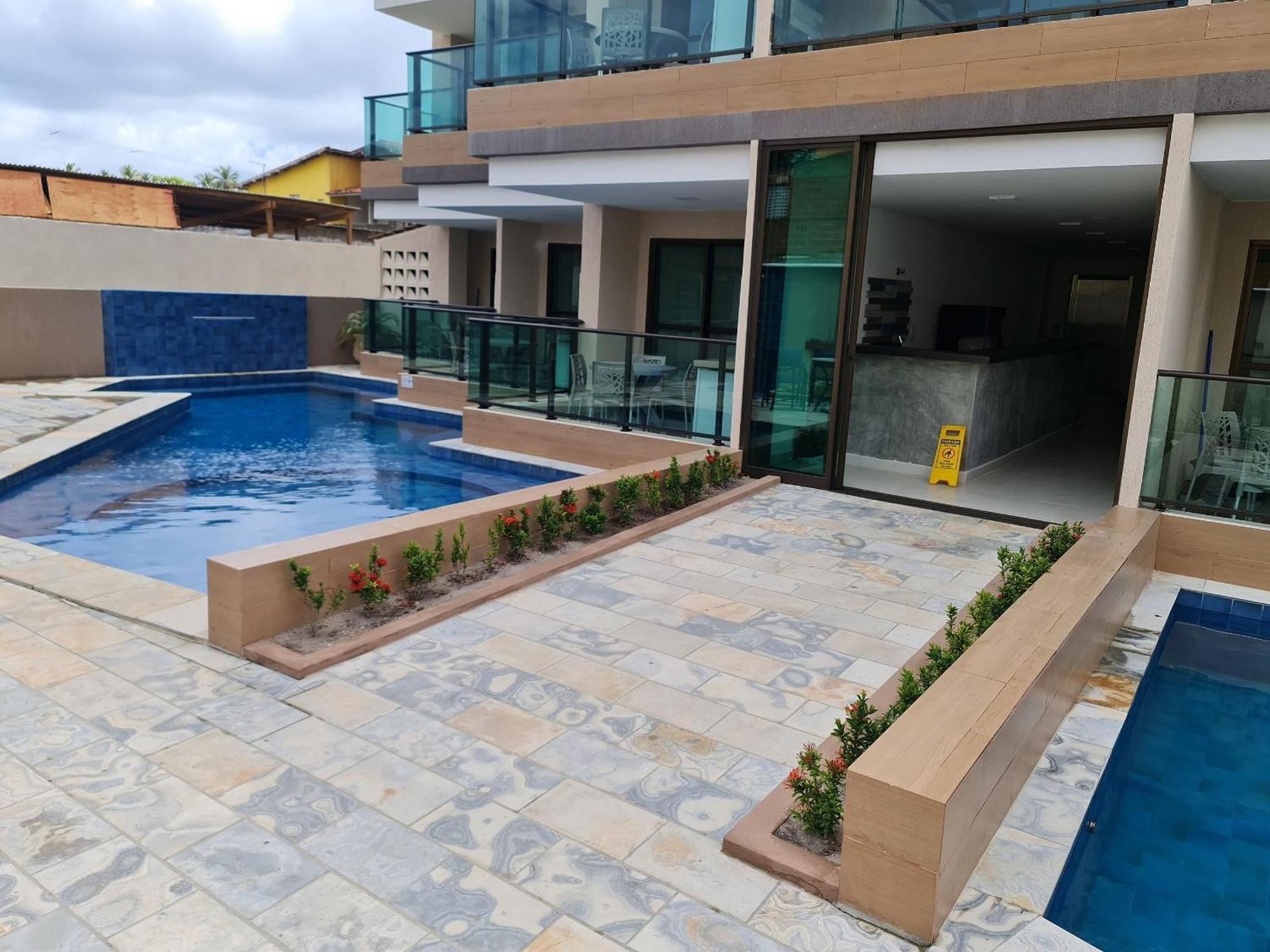 Encantador Flat Perto Da Cativante Praia De Merepe Pôrto das Galinhas Exterior foto