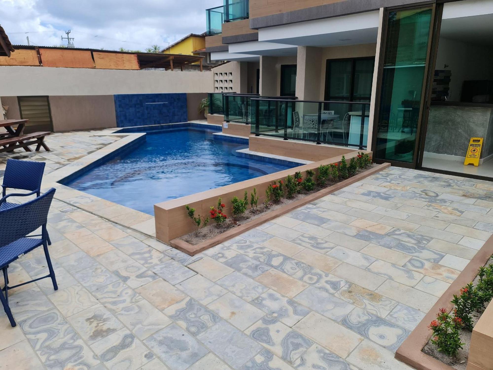 Encantador Flat Perto Da Cativante Praia De Merepe Pôrto das Galinhas Exterior foto